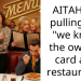 AITAH for pulling the “we know the owner” card at a restaurant?