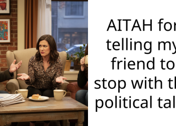AITAH for telling my friend to stop with the political talk?