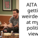 AITA for getting weirded out at my bf political views?