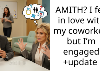 AMITH? I fell in love with my coworker, but I’m engaged +update