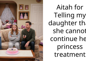 Aitah for Telling my daughter that she cannot continue her princess treatment