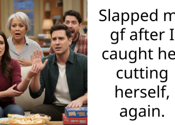 Slapped my gf after I caught her cutting herself, again.