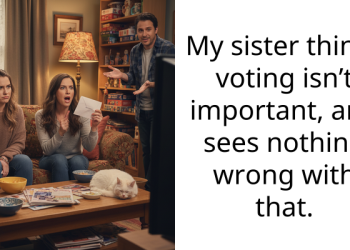 My sister thinks voting isn’t important, and sees nothing wrong with that.