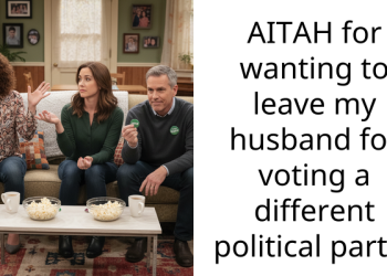 AITAH for wanting to leave my husband for voting a different political party?
