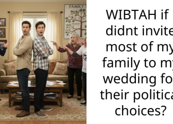 WIBTAH if i didnt invite most of my family to my wedding for their political choices?