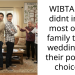 WIBTAH if i didnt invite most of my family to my wedding for their political choices?