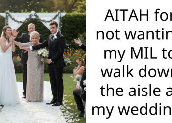 AITAH for not wanting my MIL to walk down the aisle at my wedding?