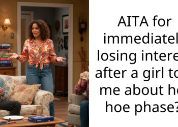 AITA for immediately losing interest after a girl told me about her hoe phase?