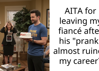 AITA for leaving my fiancé after his “prank” almost ruined my career?