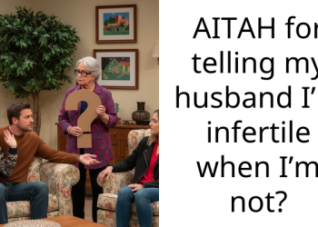AITAH for telling my husband I’m infertile when I’m not?