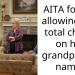 AITA for not allowing MIL total choice on her grandparent name?