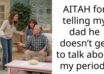 AITAH for telling my dad he doesn’t get to talk about my period?