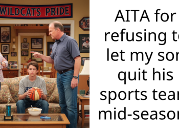 AITA for refusing to let my son quit his sports team mid-season?