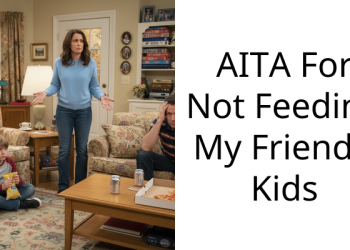 AITA For Not Feeding My Friend’s Kids