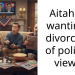 Aitah for wanting a divorce bc of political views .