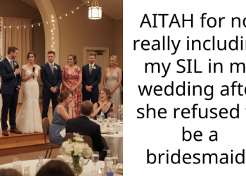 AITAH for not really including my SIL in my wedding after she refused to be a bridesmaid?