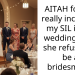 AITAH for not really including my SIL in my wedding after she refused to be a bridesmaid?