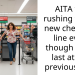 AITA for rushing to the new checkout line even though I was last at the previous one.