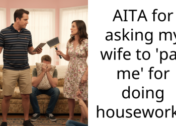 AITA for asking my wife to ‘pay me’ for doing housework?