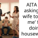AITA for asking my wife to ‘pay me’ for doing housework?