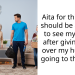 Aita for thinking I should be allowed to see my friend after giving birth over my husband going to the gym?