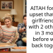 AITAH for being upset that my ex girlfriend slept with 2 other guys in 3 months before we got back together?