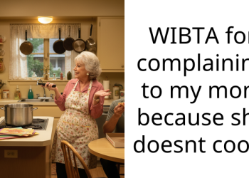 WIBTA for complaining to my mom because she doesnt cook?