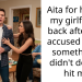 Aita for hitting my girlfriend back after she accused me of something I didn’t do and hit me