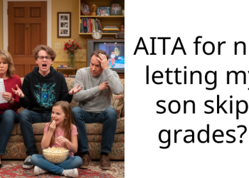 AITA for not letting my son skip grades?