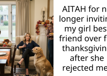AITAH for no longer inviting my girl best friend over for thanksgiving after she rejected me?