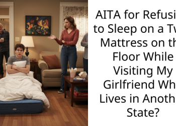AITA for Refusing to Sleep on a Twin Mattress on the Floor While Visiting My Girlfriend Who Lives in Another State?