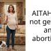 AITAH for not getting an abortion?