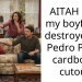 AITAH after my boyfriend destroyed my Pedro Pascal cardboard cutout?