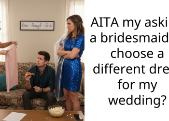 AITA my asking a bridesmaid to choose a different dress for my wedding?