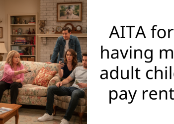AITA for having my adult child pay rent