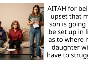 AITAH for being upset that my son is going to be set up in life as to where my daughter will have to struggle