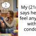 My (21m) bf says he can’t feel anything with a condom?
