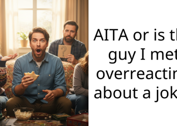 AITA or is the guy I met overreacting about a joke?