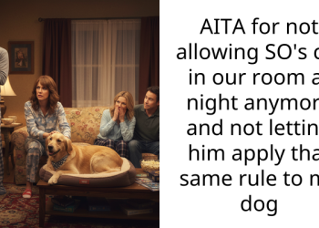 Lady Engages In Heated Dispute With Boyfriend Over His Attempt To Punish Her Dog For His Cat’s Misdeeds
