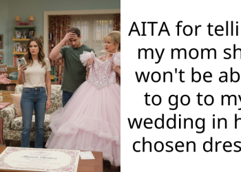 Mother Insists On Wearing White For Son’s Gay Wedding “Since There’s No Bride”, Calls Him A-Hole For Not Permitting It