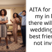 Man Gets Termed AH For Telling In-Laws That There Will Be No Wedding If His Best Friend Isn’t Invited