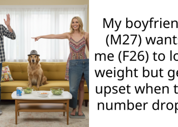 Boyfriend Accuses His Girl Of Lying About Weight Loss And Using Broken Scale Because Her Size Remains The Same