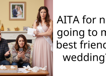 Redditor Asks If She’s In The Wrong For Missing Her Best Friend’s Child-Free Wedding Because She Couldn’t Find A Babysitter