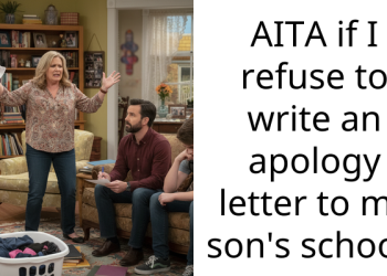 Man Refuses To Write An Apology Letter To His Son’s School Because He Said The B-Word