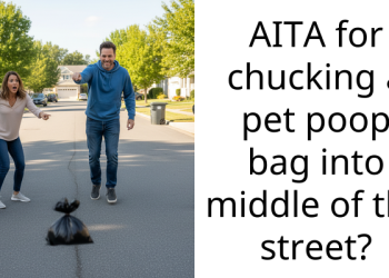Redditor Asks If He Was Wrong for Chucking Dog P**p Bag He Found in His Trash Container onto the Street