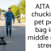 Redditor Asks If He Was Wrong for Chucking Dog P**p Bag He Found in His Trash Container onto the Street