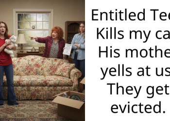 Redditor Shares Story Of Teenage Neighbor Torturing And K**ling Their Cat, And Their Ent*tled Mom Downplaying The Whole Thing