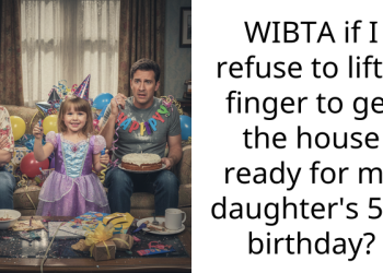 Husband Refuses to Help Wife Clean the House Before Their Daughter’s Birthday