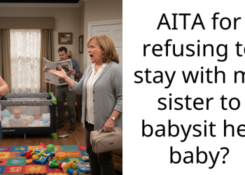 Sister Shamed For Refusing To Babysit Nephew For Free, Prioritizing Job Hunt And Personal Wellbeing