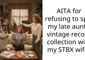 Man Refuses To Divide Late Aunt’s Vintage Record Collection With STBX, Suspects Her Motive Is Revenge
